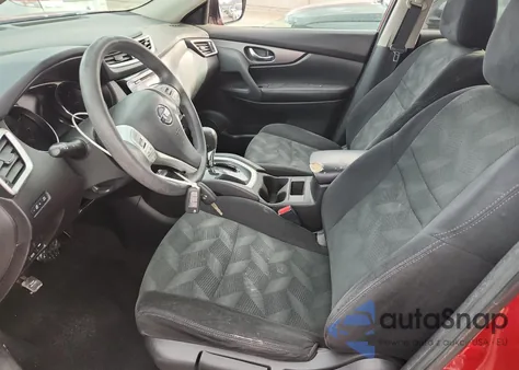 2016 Nissan Rogue S из США, поврежденный, VIN 5N1AT2MM9GC760095